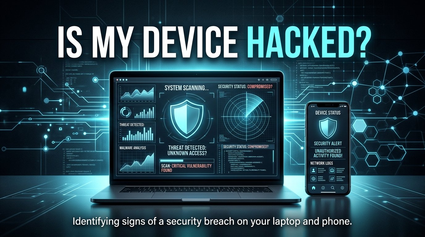 Is My Device Hacked? Glitches vs. Real Threats